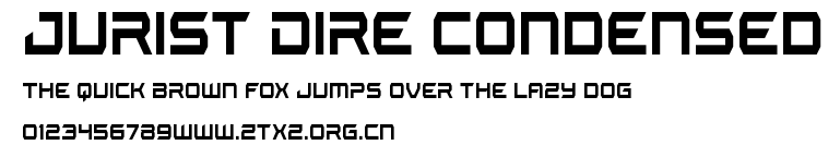 Jurist Dire Condensed.ttf