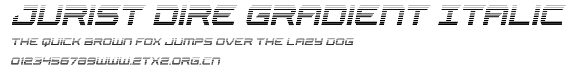 Jurist Dire Gradient Italic.ttf