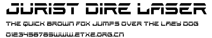 Jurist Dire Laser.ttf