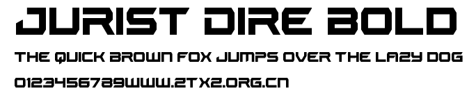 Jurist Dire Bold.ttf