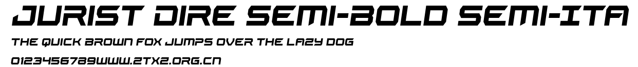 Jurist Dire Semi-Bold Semi-Ita.ttf