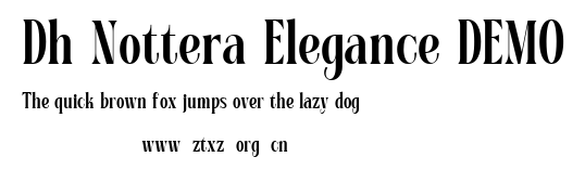 Dh Nottera Elegance DEMO.ttf