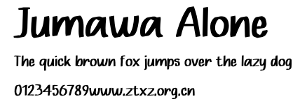 Jumawa Alone.otf