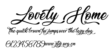 Lovely Home.ttf