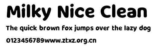 Milky Nice Clean.ttf