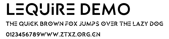 Lequire DEMO.otf