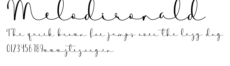 Melodironald.otf