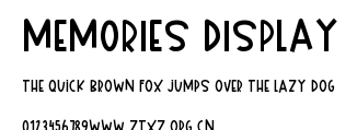 Memories Display.ttf