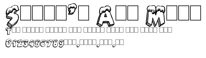 Santa's Air Mail.ttf