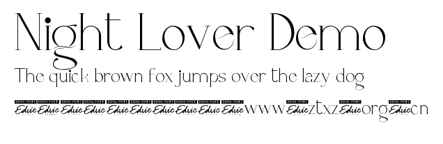 Night Lover Demo.ttf