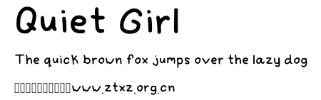 Quiet Girl.ttf
