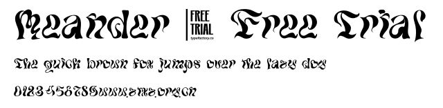 Meander - Free Trial.ttf