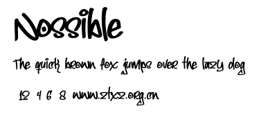 Nossible.otf