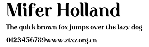 Mifer Holland.otf