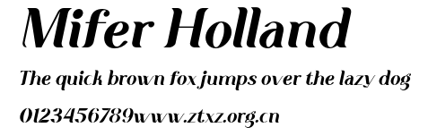 Mifer Holland.otf