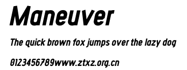 Maneuver.otf