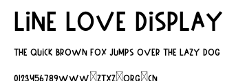 Line Love Display.otf