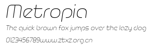 Metropia.ttf
