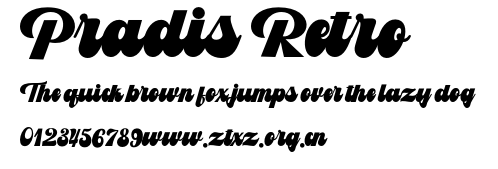 Pradis Retro.otf
