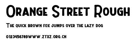 Orange Street Rough.otf