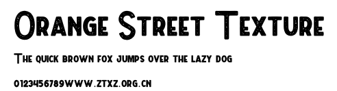 Orange Street Texture.otf