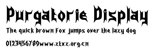 Purgatorie Display.ttf