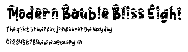 Modern Bauble Bliss Eight.ttf