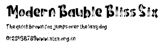 Modern Bauble Bliss Six.ttf