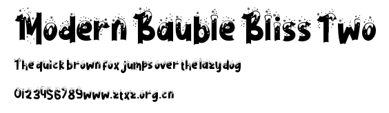 Modern Bauble Bliss Two.ttf