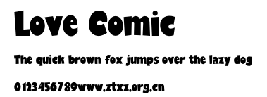 Love Comic.otf
