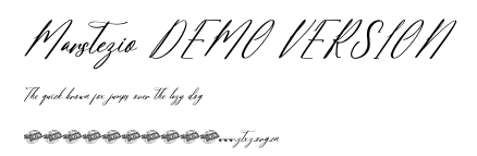 Marstezio DEMO VERSION.otf