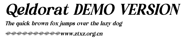 Qeldorat DEMO VERSION.otf