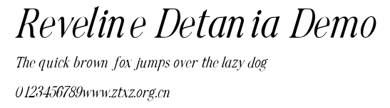 Reveline Detania Demo.ttf