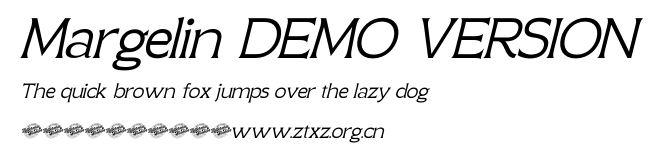 Margelin DEMO VERSION.ttf