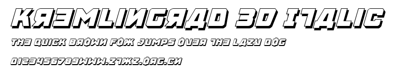 Kremlingrad 3D Italic.ttf