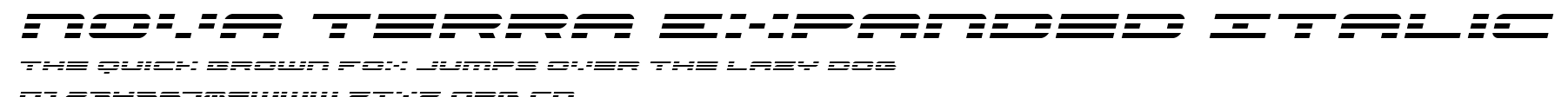 Nova Terra Expanded Italic.ttf
