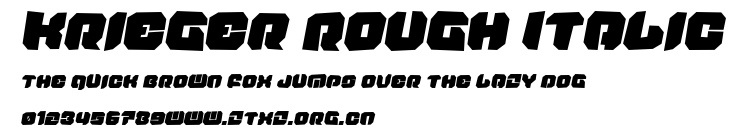 Krieger Rough Italic.ttf
