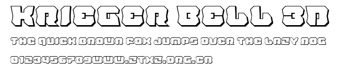Krieger Bell 3D.ttf