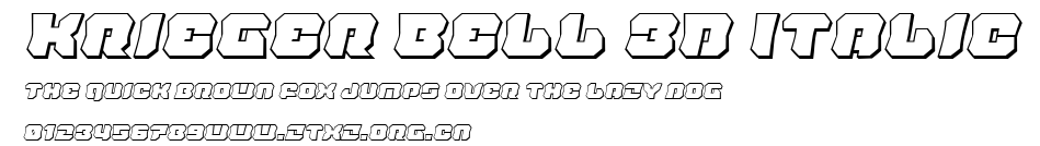 Krieger Bell 3D Italic.ttf