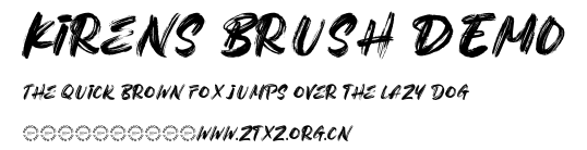 Kirens Brush DEMO.ttf