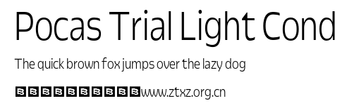 Pocas Trial Light Cond.otf