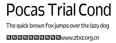 Pocas Trial Cond.otf