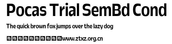 Pocas Trial SemBd Cond.otf