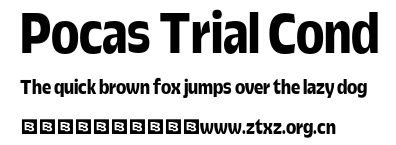 Pocas Trial Cond.otf