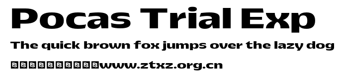 Pocas Trial Exp.otf