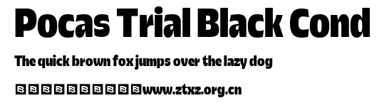 Pocas Trial Black Cond.otf