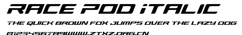 Race Pod Italic.ttf