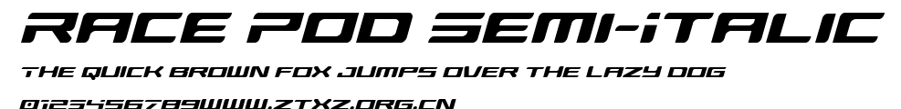 Race Pod Semi-Italic.ttf