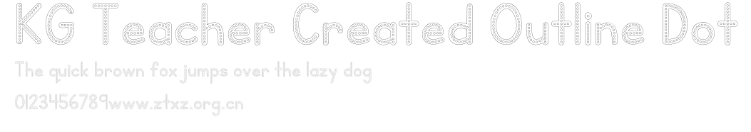 KG Teacher Created Outline Dot.ttf