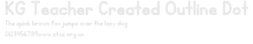 KG Teacher Created Outline Dot.otf